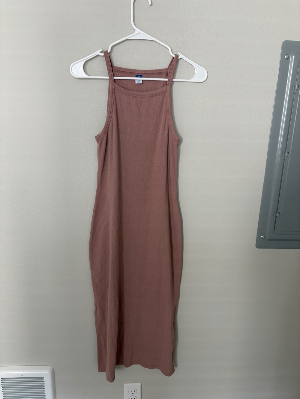 Old Navy Mauve-Rose Tank Maxi Dress
